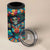 Día de los Muertos 4 in 1 Can Cooler Tumbler A Swirl of Colors and Souls - Wonder Print Shop