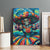 Día de los Muertos Canvas Wall Art A Swirl of Colors and Souls - Wonder Print Shop