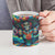 Día de los Muertos Ceramic Mug A Swirl of Colors and Souls - Wonder Print Shop