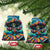 Día de los Muertos Ceramic Ornament A Swirl of Colors and Souls - Wonder Print Shop