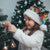 Día de los Muertos Christmas Santa Hat A Swirl of Colors and Souls - Wonder Print Shop