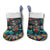 Día de los Muertos Christmas Stocking A Swirl of Colors and Souls - Wonder Print Shop