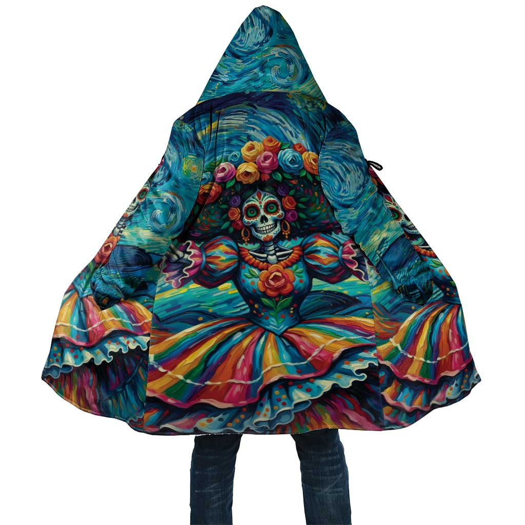 Día de los Muertos Cloak A Swirl of Colors and Souls - Wonder Print Shop