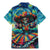 Día de los Muertos Family Matching Mermaid Dress and Hawaiian Shirt A Swirl of Colors and Souls - Wonder Print Shop