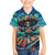 Día de los Muertos Family Matching Off The Shoulder Long Sleeve Dress and Hawaiian Shirt A Swirl of Colors and Souls - Wonder Print Shop