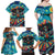 Día de los Muertos Family Matching Off Shoulder Maxi Dress and Hawaiian Shirt A Swirl of Colors and Souls - Wonder Print Shop