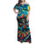 Día de los Muertos Family Matching Off Shoulder Maxi Dress and Hawaiian Shirt A Swirl of Colors and Souls - Wonder Print Shop