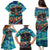 Día de los Muertos Family Matching Puletasi and Hawaiian Shirt A Swirl of Colors and Souls - Wonder Print Shop
