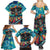 Día de los Muertos Family Matching Summer Maxi Dress and Hawaiian Shirt A Swirl of Colors and Souls - Wonder Print Shop
