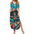 Día de los Muertos Family Matching Summer Maxi Dress and Hawaiian Shirt A Swirl of Colors and Souls - Wonder Print Shop