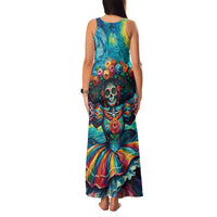 Día de los Muertos Family Matching Tank Maxi Dress and Hawaiian Shirt A Swirl of Colors and Souls - Wonder Print Shop