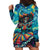 Día de los Muertos Hoodie Dress A Swirl of Colors and Souls - Wonder Print Shop