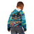 Día de los Muertos Kid Hoodie A Swirl of Colors and Souls - Wonder Print Shop