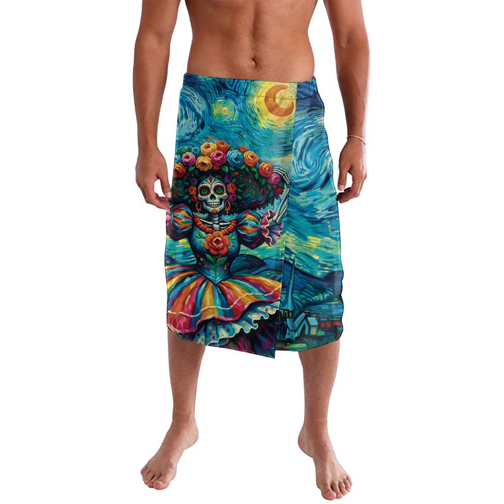 Día de los Muertos Lavalava A Swirl of Colors and Souls - Wonder Print Shop