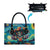 Día de los Muertos Leather Bag A Swirl of Colors and Souls - Wonder Print Shop