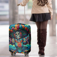 Día de los Muertos Luggage Cover A Swirl of Colors and Souls - Wonder Print Shop