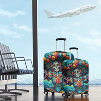Día de los Muertos Luggage Cover A Swirl of Colors and Souls - Wonder Print Shop