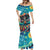 Día de los Muertos Mermaid Dress A Swirl of Colors and Souls - Wonder Print Shop
