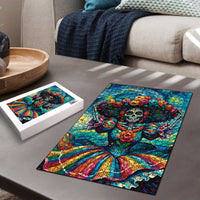 Día de los Muertos Puzzle A Swirl of Colors and Souls - Wonder Print Shop