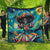 Día de los Muertos Quilt A Swirl of Colors and Souls - Wonder Print Shop