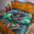 Día de los Muertos Quilt A Swirl of Colors and Souls - Wonder Print Shop