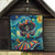 Día de los Muertos Quilt A Swirl of Colors and Souls - Wonder Print Shop