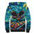 Día de los Muertos Sherpa Hoodie A Swirl of Colors and Souls - Wonder Print Shop