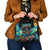 Día de los Muertos Shoulder Handbag A Swirl of Colors and Souls - Wonder Print Shop