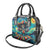 Día de los Muertos Shoulder Handbag A Swirl of Colors and Souls - Wonder Print Shop