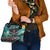 Día de los Muertos Shoulder Handbag A Swirl of Colors and Souls - Wonder Print Shop