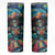 Día de los Muertos Skinny Tumbler A Swirl of Colors and Souls - Wonder Print Shop