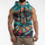Día de los Muertos Sleeveless Hoodie A Swirl of Colors and Souls - Wonder Print Shop