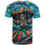 Día de los Muertos T Shirt A Swirl of Colors and Souls - Wonder Print Shop