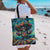 Día de los Muertos Tote Bag A Swirl of Colors and Souls - Wonder Print Shop