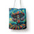 Día de los Muertos Tote Bag A Swirl of Colors and Souls - Wonder Print Shop