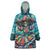 Día de los Muertos Wearable Blanket Hoodie A Swirl of Colors and Souls - Wonder Print Shop
