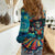 Día de los Muertos Women Casual Shirt A Swirl of Colors and Souls - Wonder Print Shop