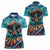 Día de los Muertos Women Polo Shirt A Swirl of Colors and Souls - Wonder Print Shop