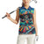 Día de los Muertos Women Sleeveless Polo Shirt A Swirl of Colors and Souls - Wonder Print Shop