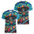 Día de los Muertos Women V-Neck T-Shirt A Swirl of Colors and Souls - Wonder Print Shop