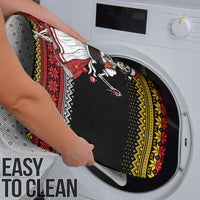 Dirndl Skeleton Dance Bathroom Set Bavarian Gothic Christmas - Wonder Print Shop