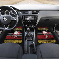 Dirndl Skeleton Dance Car Mats Bavarian Gothic Christmas - Wonder Print Shop