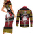 Dirndl Skeleton Dance Couples Matching Short Sleeve Bodycon Dress and Long Sleeve Button Shirt Bavarian Gothic Christmas - Wonder Print Shop