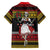 Dirndl Skeleton Dance Family Matching Off The Shoulder Long Sleeve Dress and Hawaiian Shirt Bavarian Gothic Christmas - Wonder Print Shop