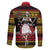 Dirndl Skeleton Dance Family Matching Off The Shoulder Long Sleeve Dress and Hawaiian Shirt Bavarian Gothic Christmas - Wonder Print Shop
