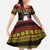 Dirndl Skeleton Dance Family Matching Off Shoulder Maxi Dress and Hawaiian Shirt Bavarian Gothic Christmas - Wonder Print Shop