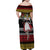 Dirndl Skeleton Dance Family Matching Off Shoulder Maxi Dress and Hawaiian Shirt Bavarian Gothic Christmas - Wonder Print Shop