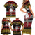 Dirndl Skeleton Dance Family Matching Short Sleeve Bodycon Dress and Hawaiian Shirt Bavarian Gothic Christmas - Wonder Print Shop