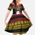 Dirndl Skeleton Dance Family Matching Summer Maxi Dress and Hawaiian Shirt Bavarian Gothic Christmas - Wonder Print Shop