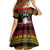 Dirndl Skeleton Dance Family Matching Summer Maxi Dress and Hawaiian Shirt Bavarian Gothic Christmas - Wonder Print Shop